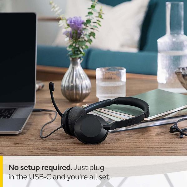 Jabra Connect 4h, USB-C - On-Ear Headset 9